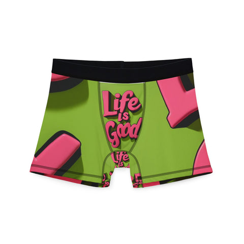 Life is Good Patterned Underwear for Men