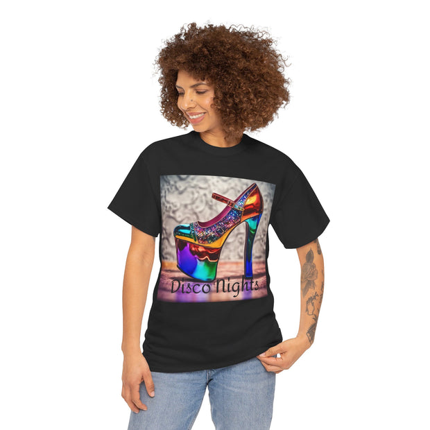 Disco Nights Unisex Heavy Cotton Tee