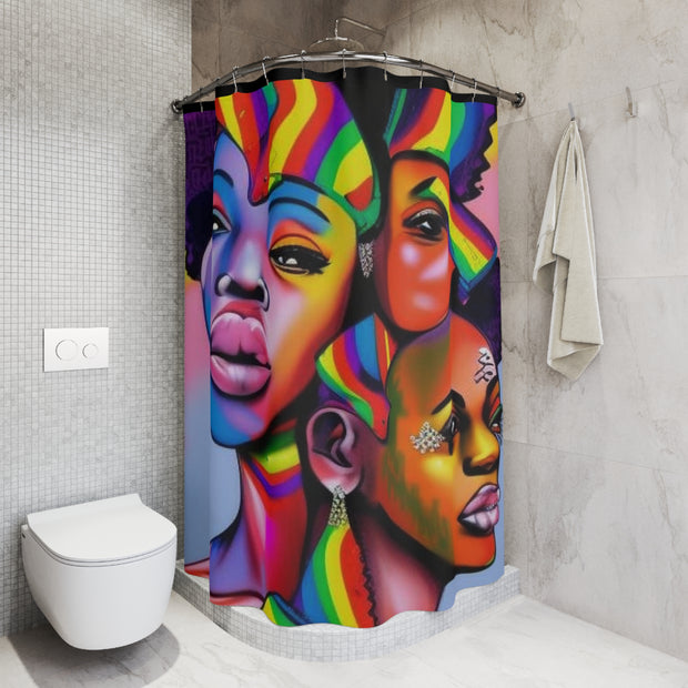 Sisterhood Polyester Shower Curtain