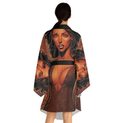 Kiara Long Sleeve Kimono Robe (AOP)