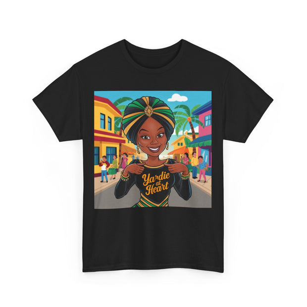 Yardie Heart Unisex Heavy Cotton Tee