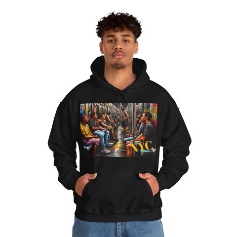 NYC Subway Design Hoodie