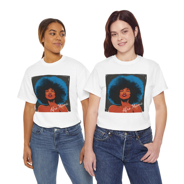 Afro Mama Unisex Heavy Cotton Tee