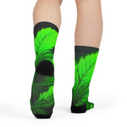 Healing Leaf Crew Socks