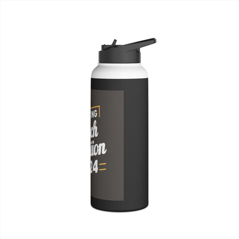 I’m Voting Couch Stainless Steel Water Bottle, Standard Lid