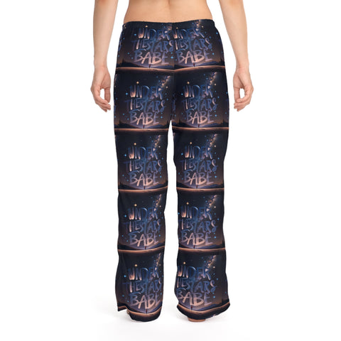 Starlit Night Women's Pajama Pants - Under The Stars Babe