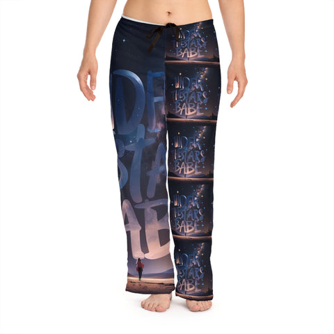 Starlit Night Women's Pajama Pants - Under The Stars Babe