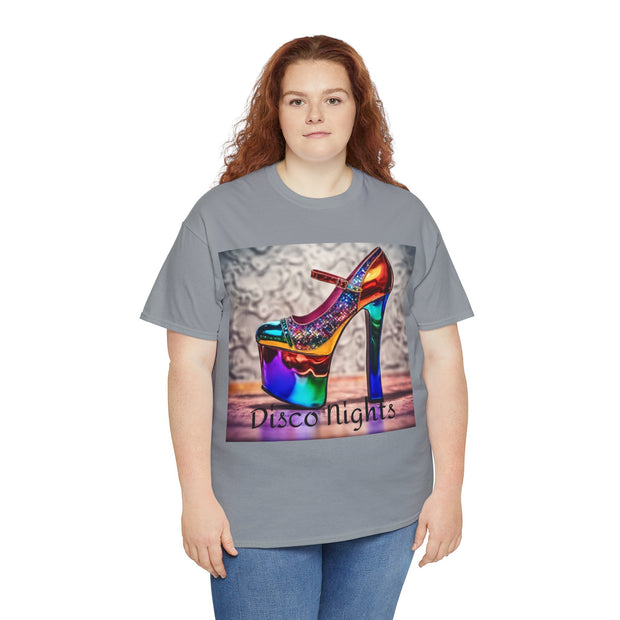 Disco Nights Unisex Heavy Cotton Tee