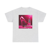 Lipstick N High Heels Unisex Heavy Cotton Tee birthday teen bestie mom sister