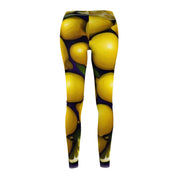 Lemons Women's Cut & Sew Casual Leggings (AOP)