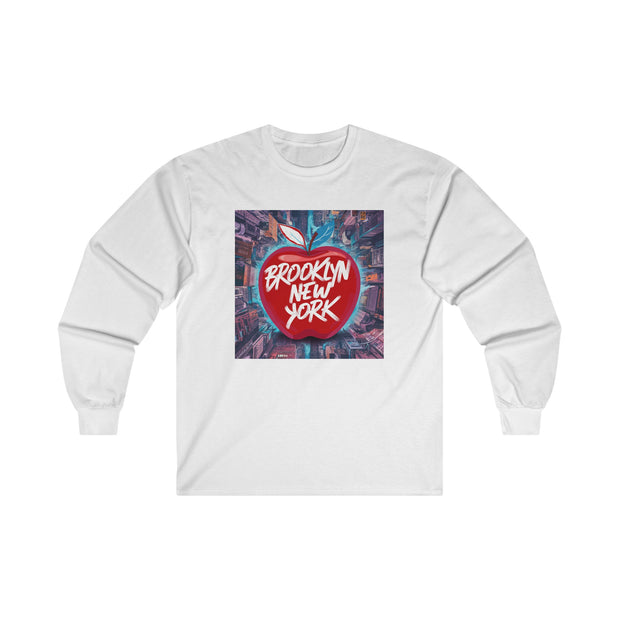 Cotton Long Sleeve Tee - Brooklyn NY Design