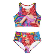 Candy Girl Sporty Bikini Set Swimsuit