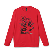 Falling In Love adidas® Unisex Fleece Crewneck Sweatshirt