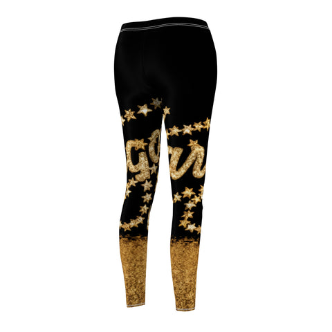 Stargazing Women's Cut & Sew Casual Leggings (AOP)