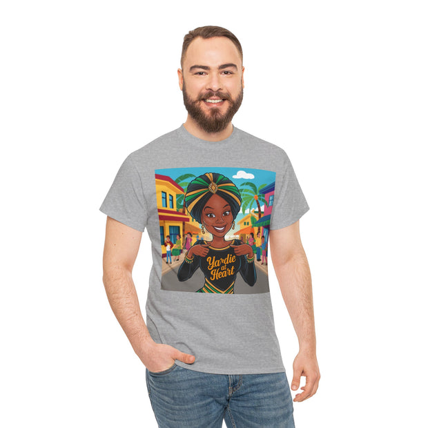 Yardie Heart Unisex Heavy Cotton Tee