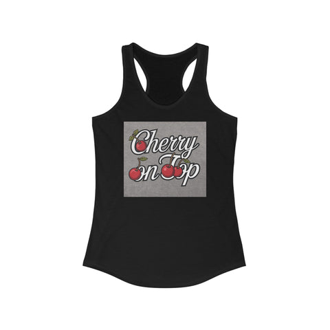 Cherry On Top Women's Ideal Racerback Tank