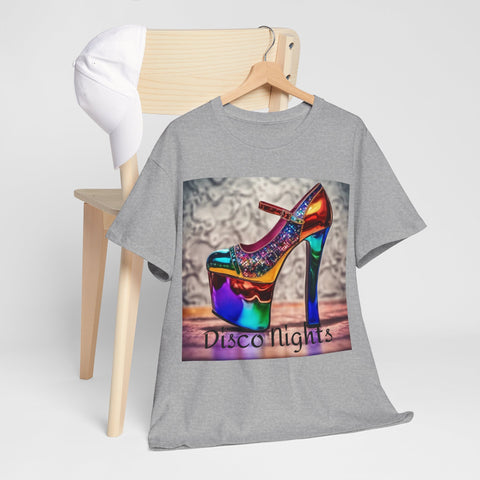 Disco Nights Unisex Heavy Cotton Tee