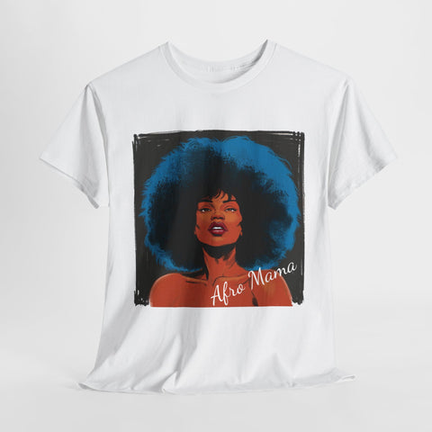 Afro Mama Unisex Heavy Cotton Tee