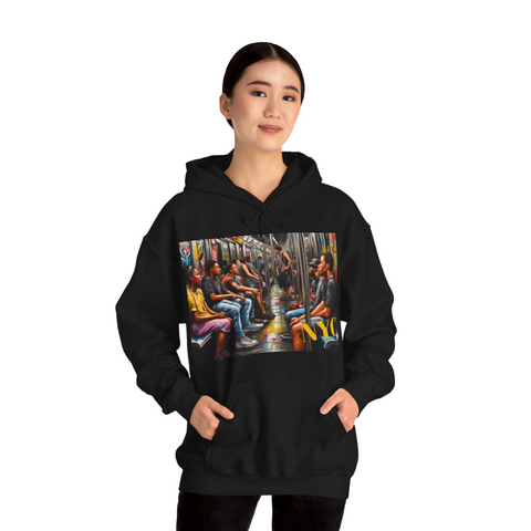 NYC Subway Design Hoodie