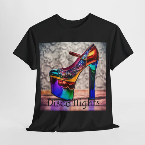 Disco Nights Unisex Heavy Cotton Tee