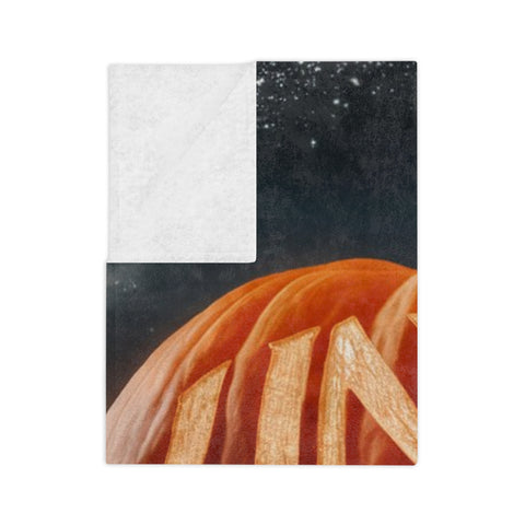 Great Pumpkin Velveteen Microfiber Blanket