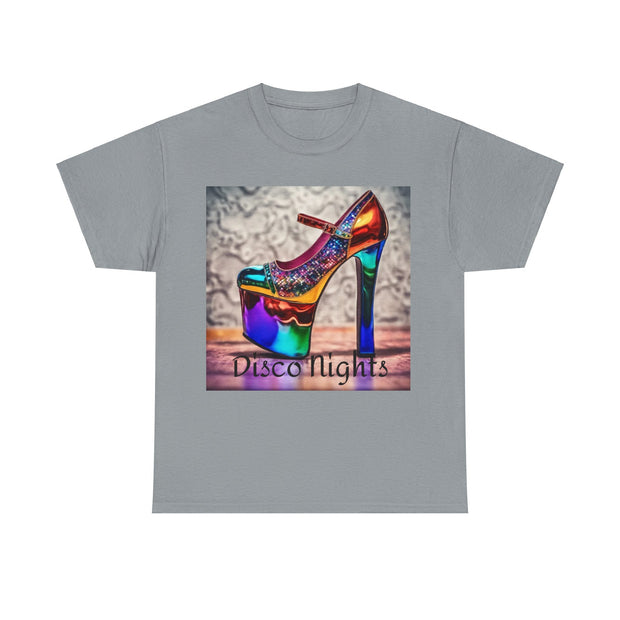 Disco Nights Unisex Heavy Cotton Tee