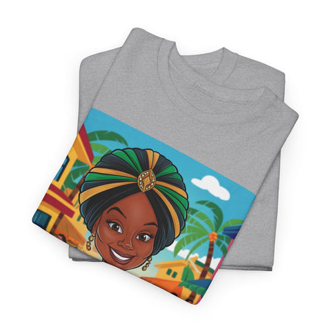 Yardie Heart Unisex Heavy Cotton Tee