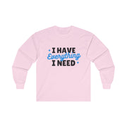 Gratitude I Have Long Sleeve Tee - Under The Stars Babe