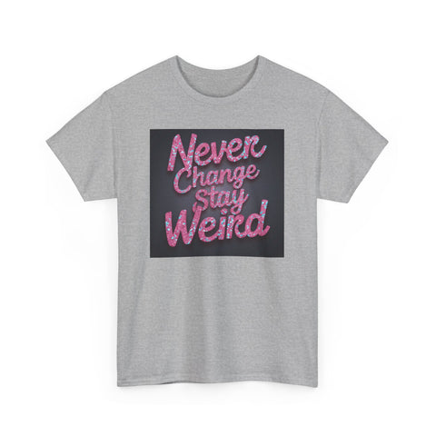 Never Change Unisex Heavy Cotton Tee