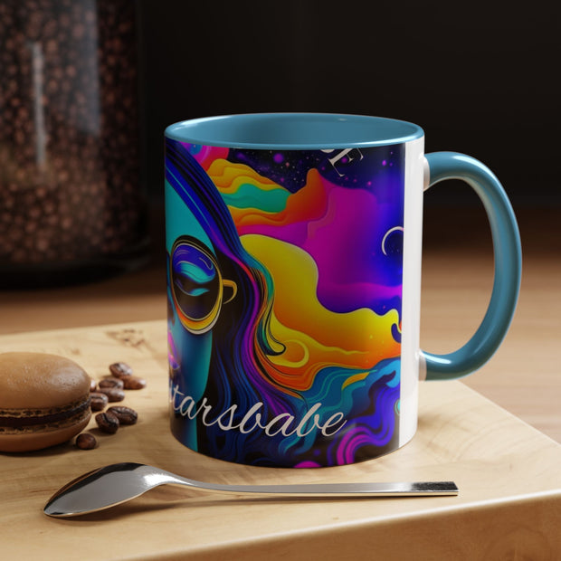 Underthestarsbabe Accent Coffee Mug (11, 15oz)