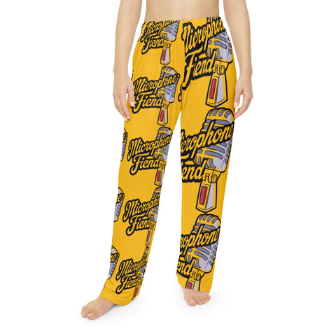 Microphone Fiend Unisex Pajama Pants (AOP)