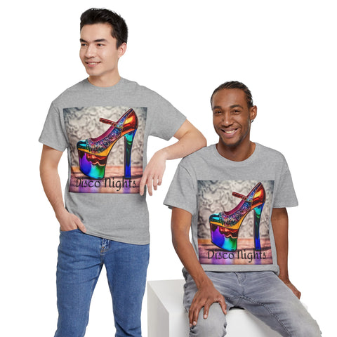 Disco Nights Unisex Heavy Cotton Tee