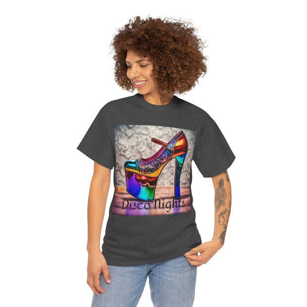 Disco Nights Unisex Heavy Cotton Tee