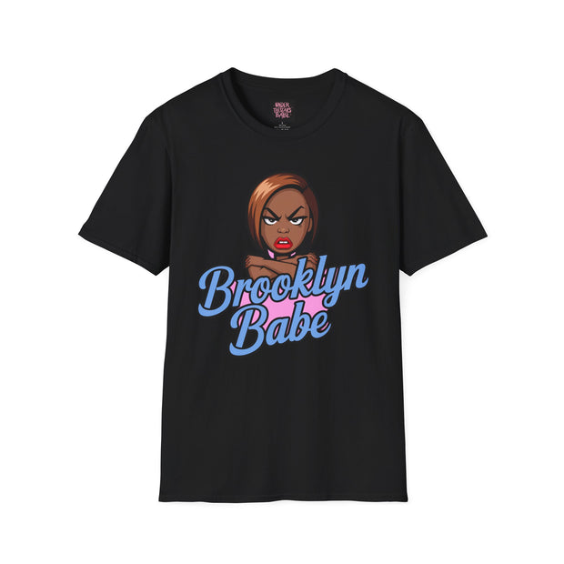 Brooklyn Babe Unisex Softstyle T-Shirt - Under The Stars Babe