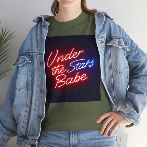 Neon underthestarsbabe Unisex Heavy Cotton Tee