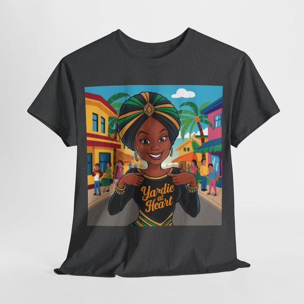 Yardie Heart Unisex Heavy Cotton Tee