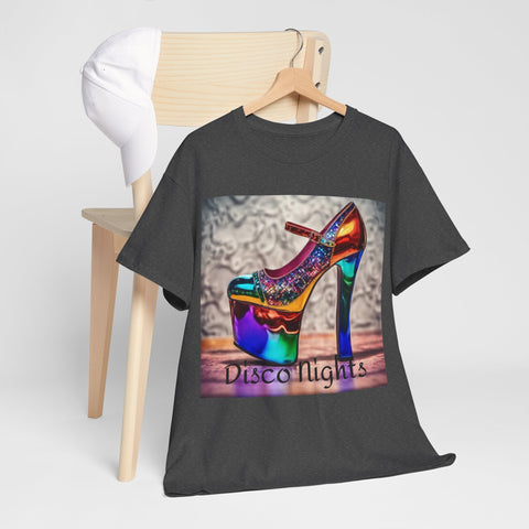 Disco Nights Unisex Heavy Cotton Tee