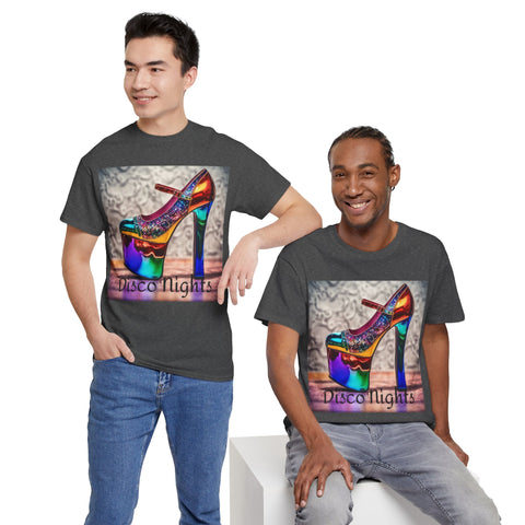 Disco Nights Unisex Heavy Cotton Tee