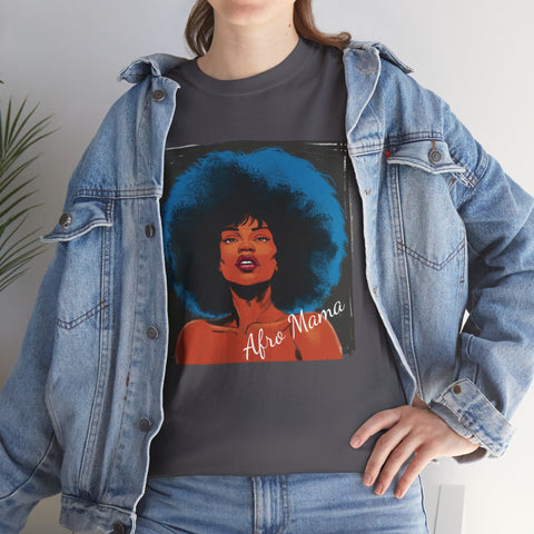 Afro Mama Unisex Heavy Cotton Tee