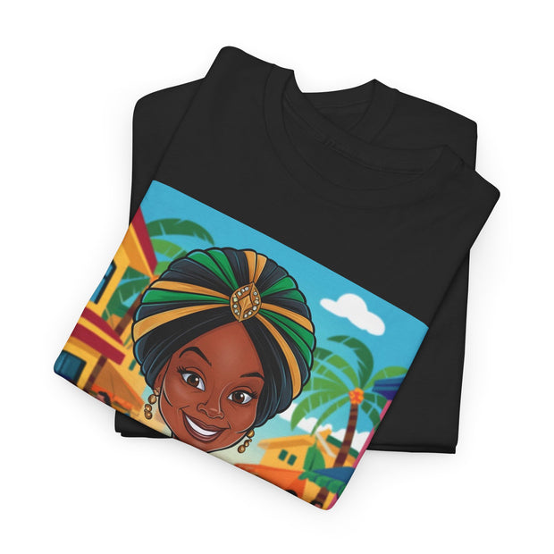 Yardie Heart Unisex Heavy Cotton Tee