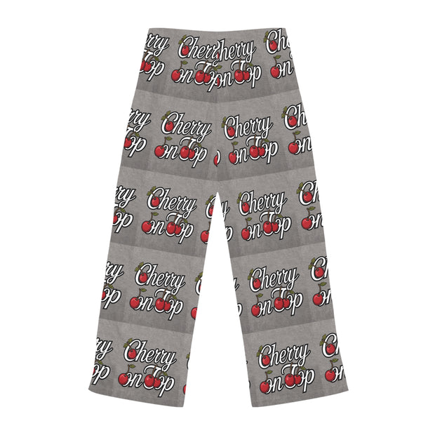 Cherry On Top Women's Pajama Pants (AOP)