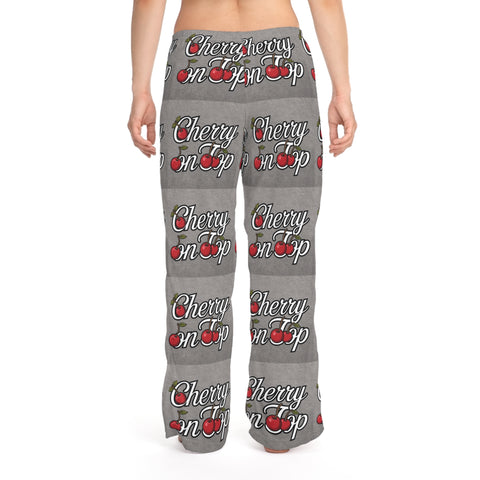 Cherry On Top Women's Pajama Pants (AOP)