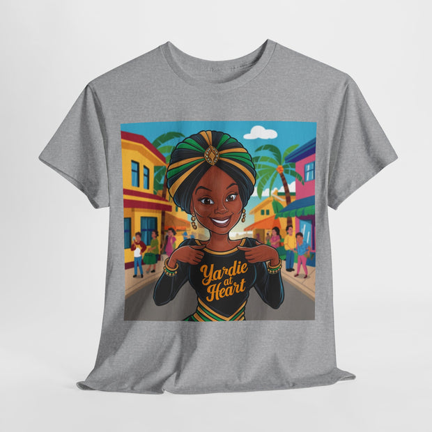 Yardie Heart Unisex Heavy Cotton Tee