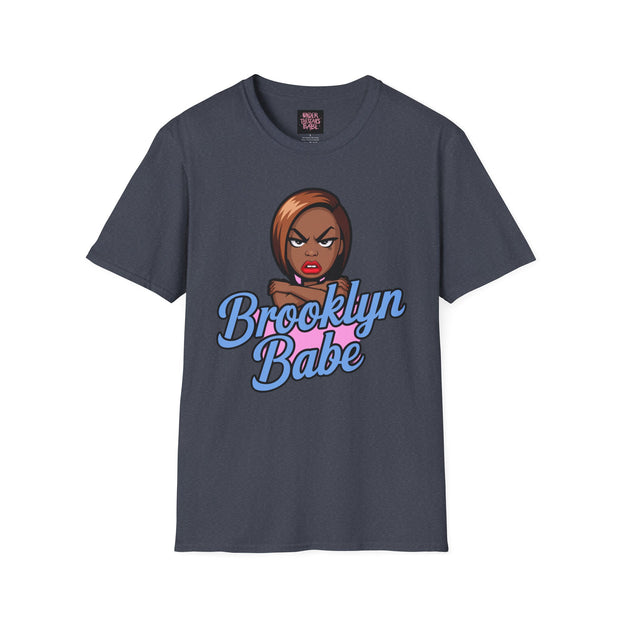 Brooklyn Babe Unisex Softstyle T-Shirt - Under The Stars Babe