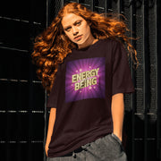 Energy Being Glitter Tee Shirt - Under the Stars Babe