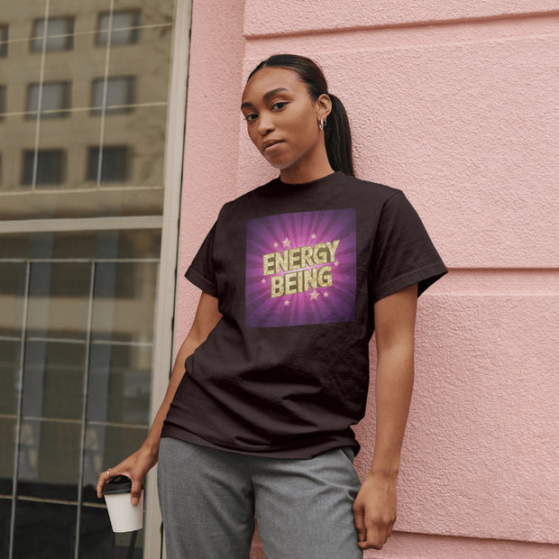 Energy Being Glitter Tee Shirt - Under the Stars Babe