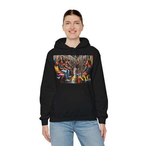 NYC Subway Design Hoodie